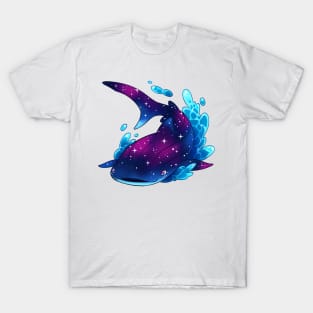 Galaxy whale-shark T-Shirt